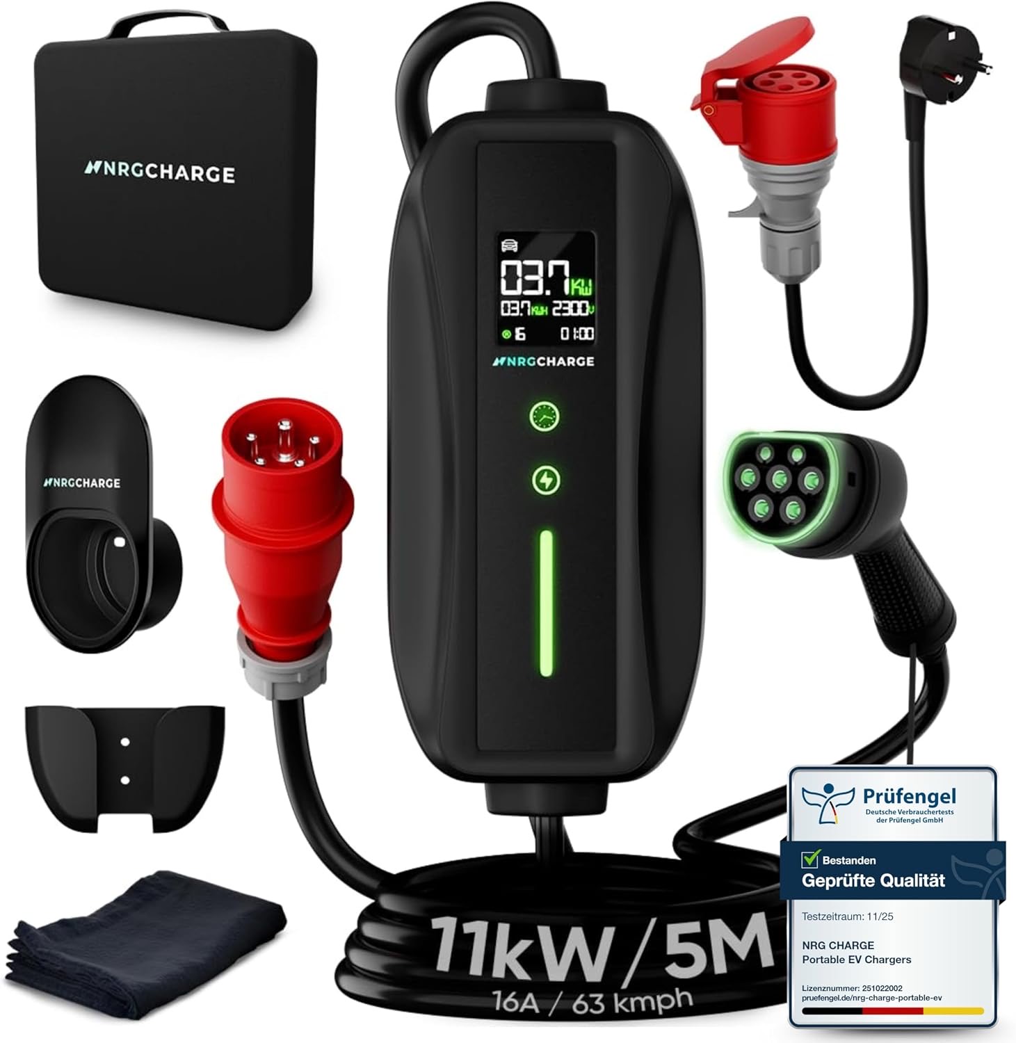 NRG CHARGE NRG CHARGE Mobile Wallbox 11 kW 5 m