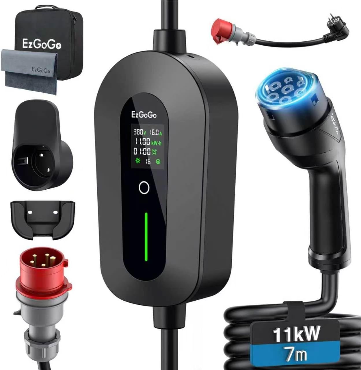 EzGoGo Mobile Wallbox 11 kW 7 m