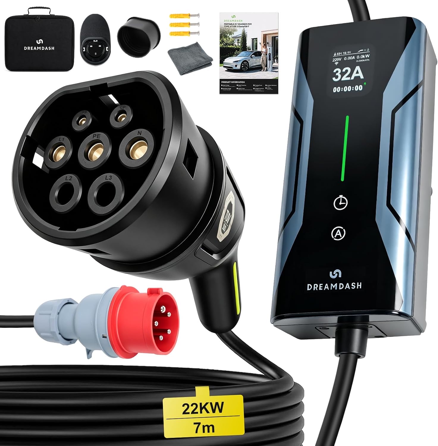 DREAMDASH Mobile Wallbox 22 kW