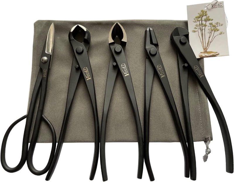 vouiu 5-teiliges Bonsai-Werkzeug-Set