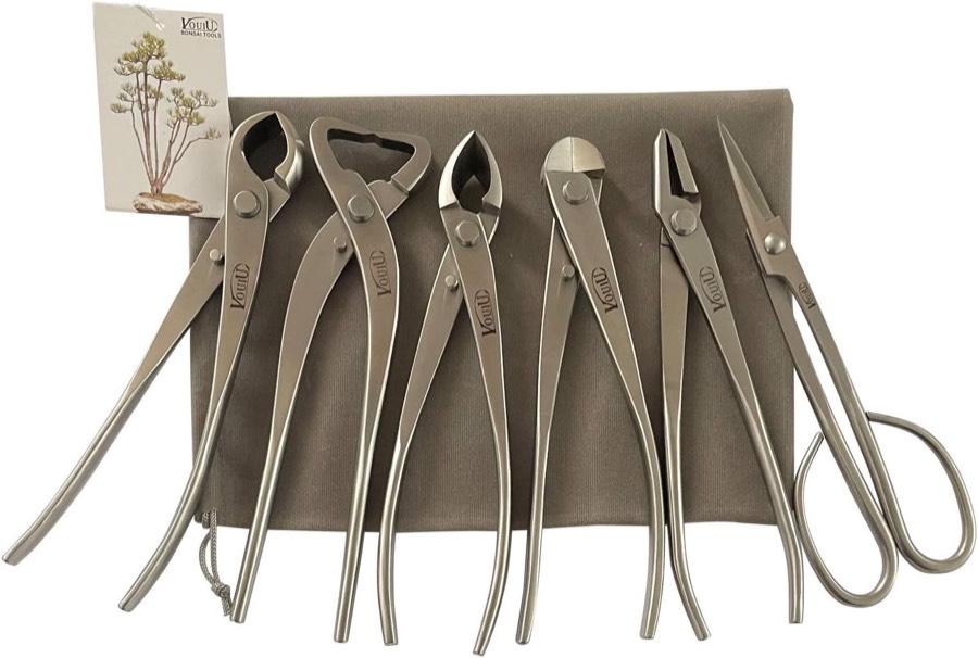 vouiu 6-teiliges Bonsai-Werkzeug-Set
