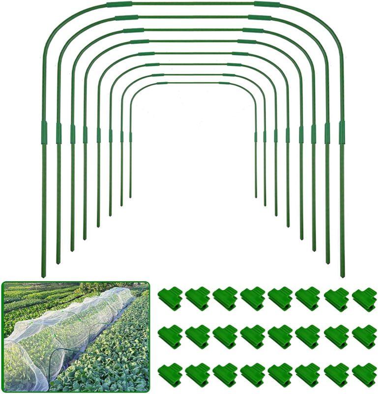 MvXvM Stahl-Gartenbögen 82×105 cm (8 Sets)