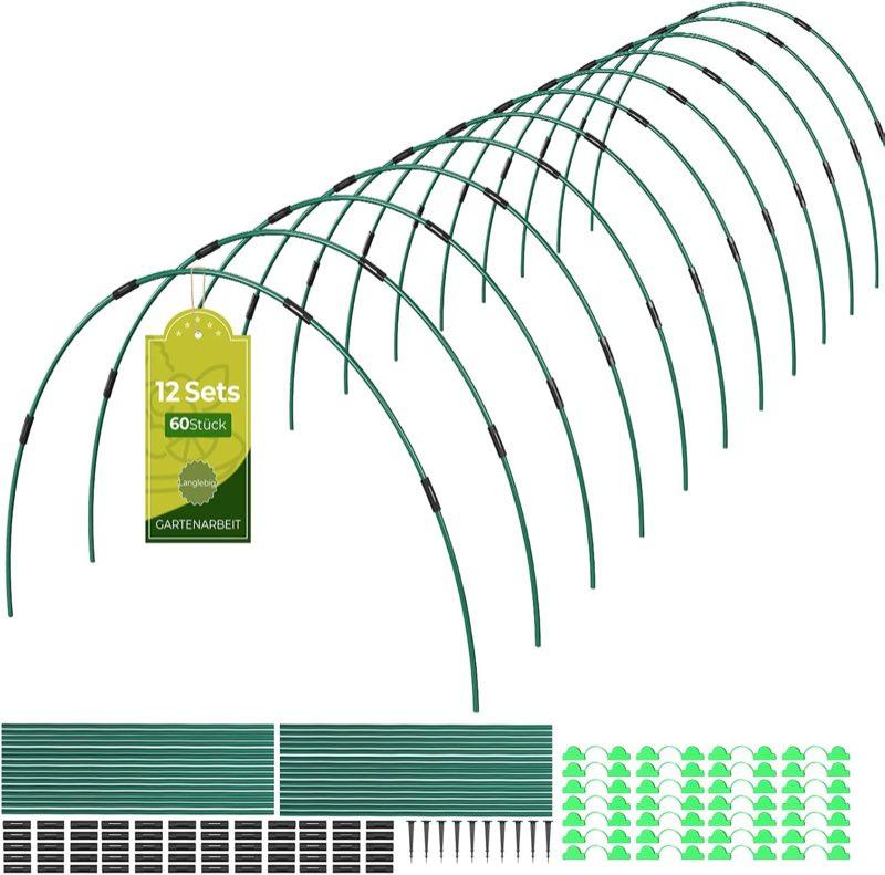 MQHUAYU Fiberglas-Bögen 40 Pcs (Hochbeet)