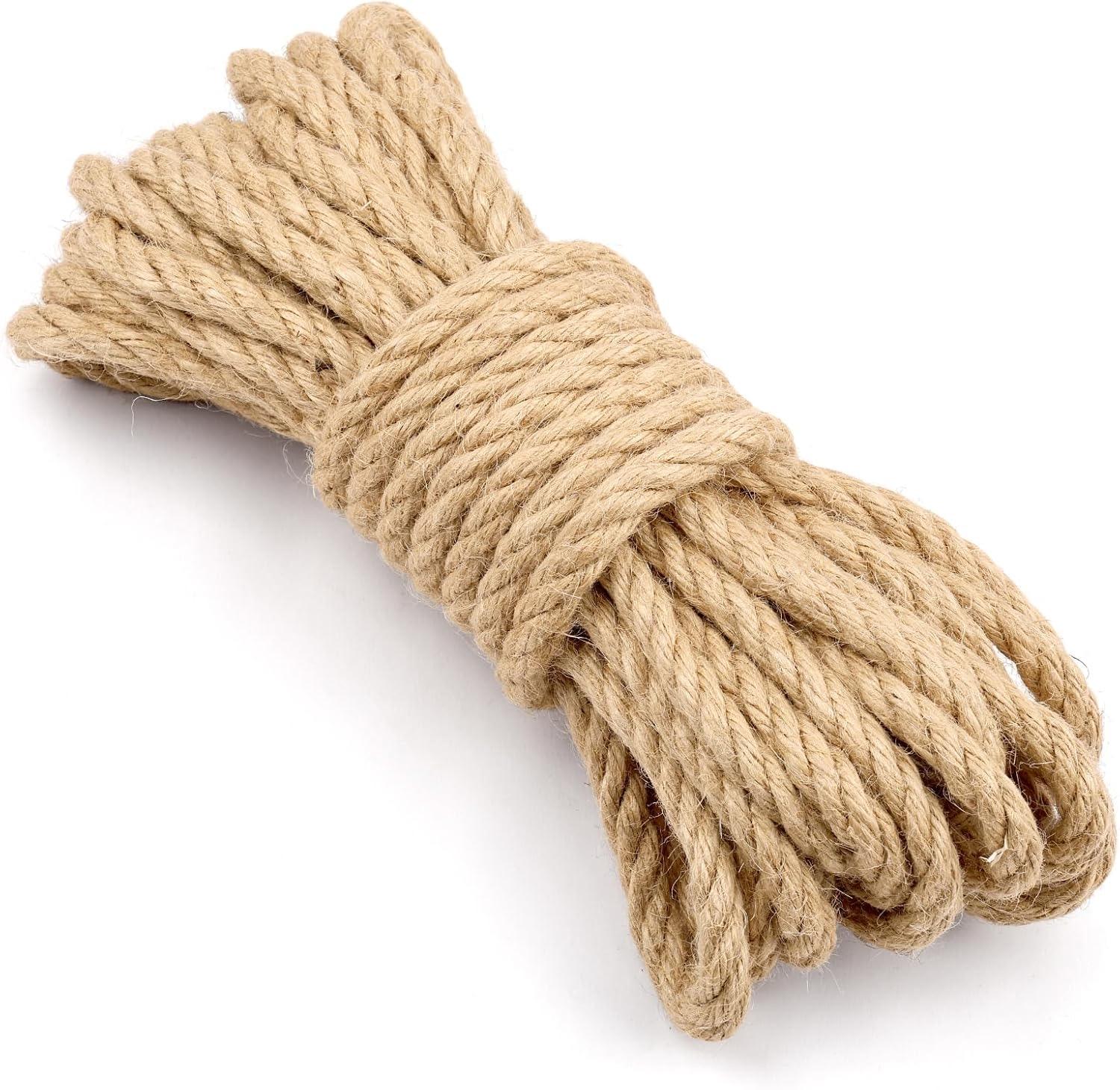 Neerow Hanf-/Juteseil 10 mm × 10 m