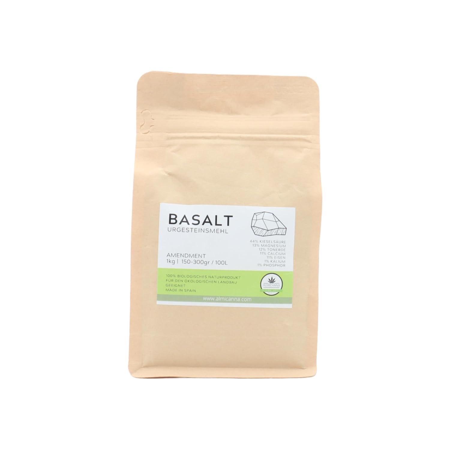 ALMICANNA Basalt Urgesteinsmehl 1 kg