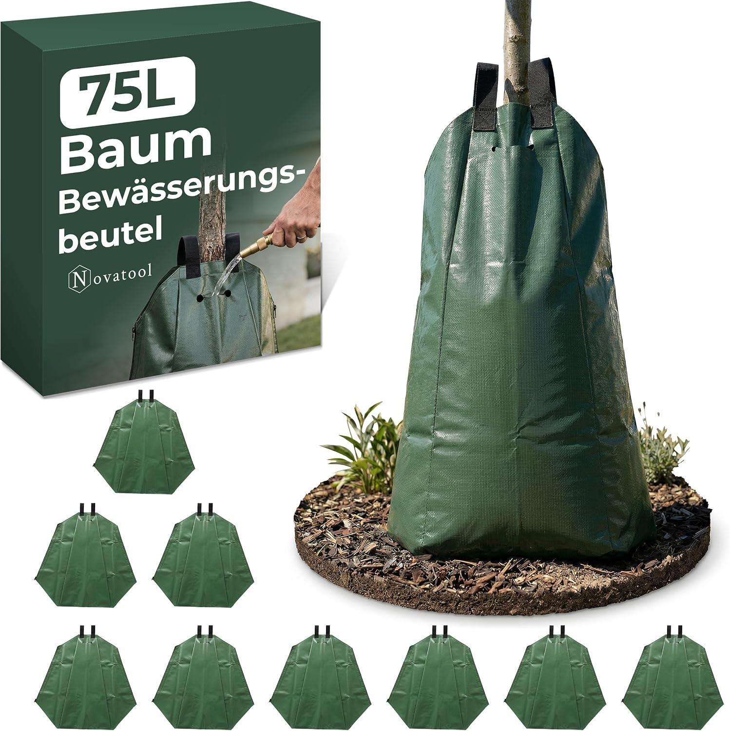 Novatool 10× Baumbewässerungssack 75 L