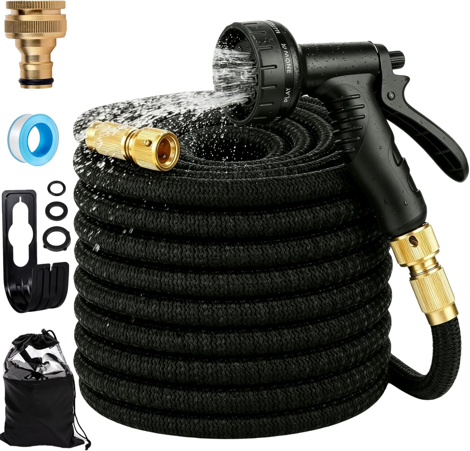 Feveqher Expandierbarer Gartenschlauch 75 ft
