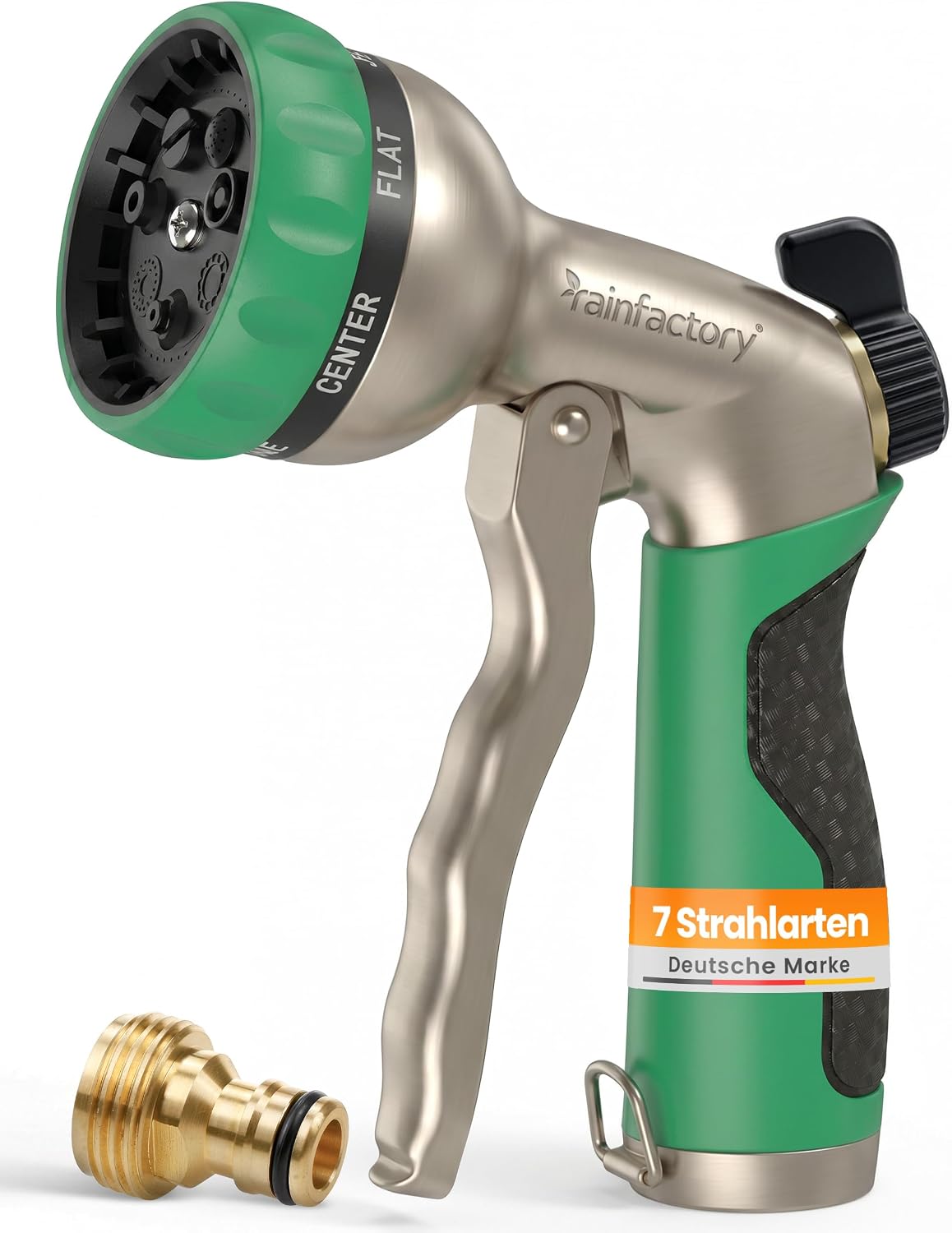 rainfactory Gartenbrause Metall