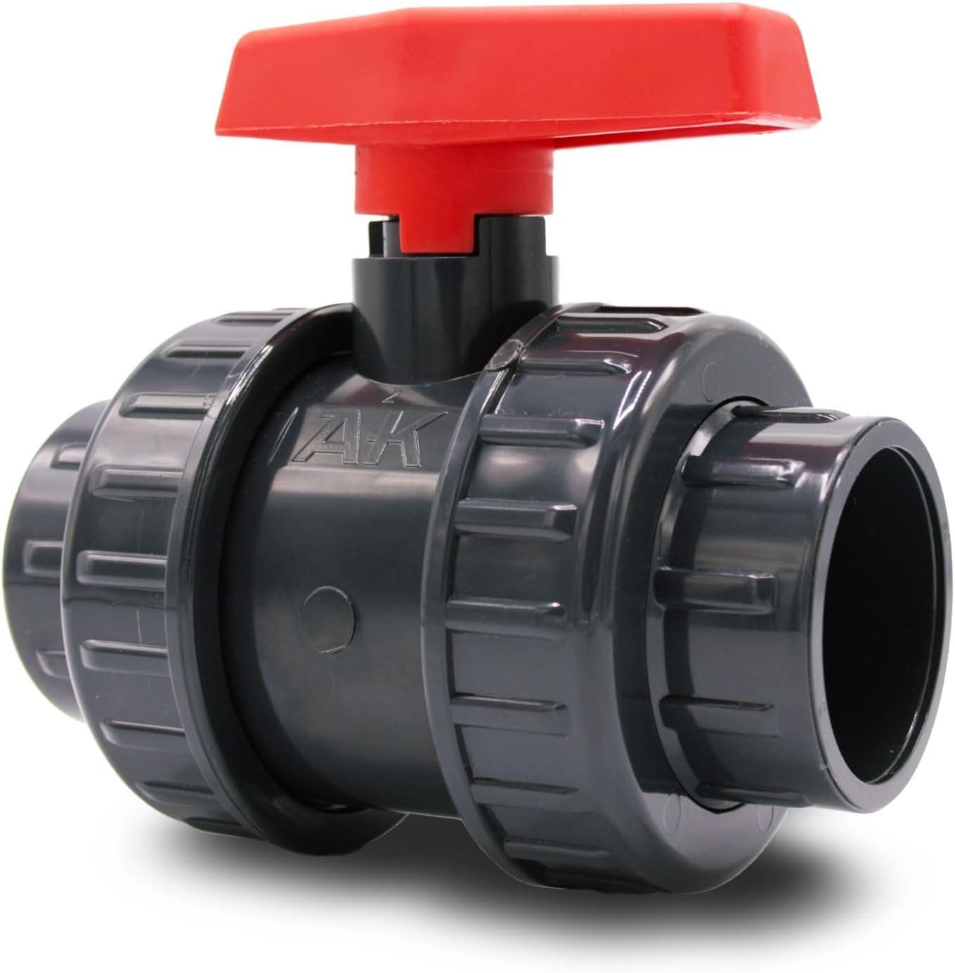 Baumaxxe PVC Kugelhahn 50 mm Pool