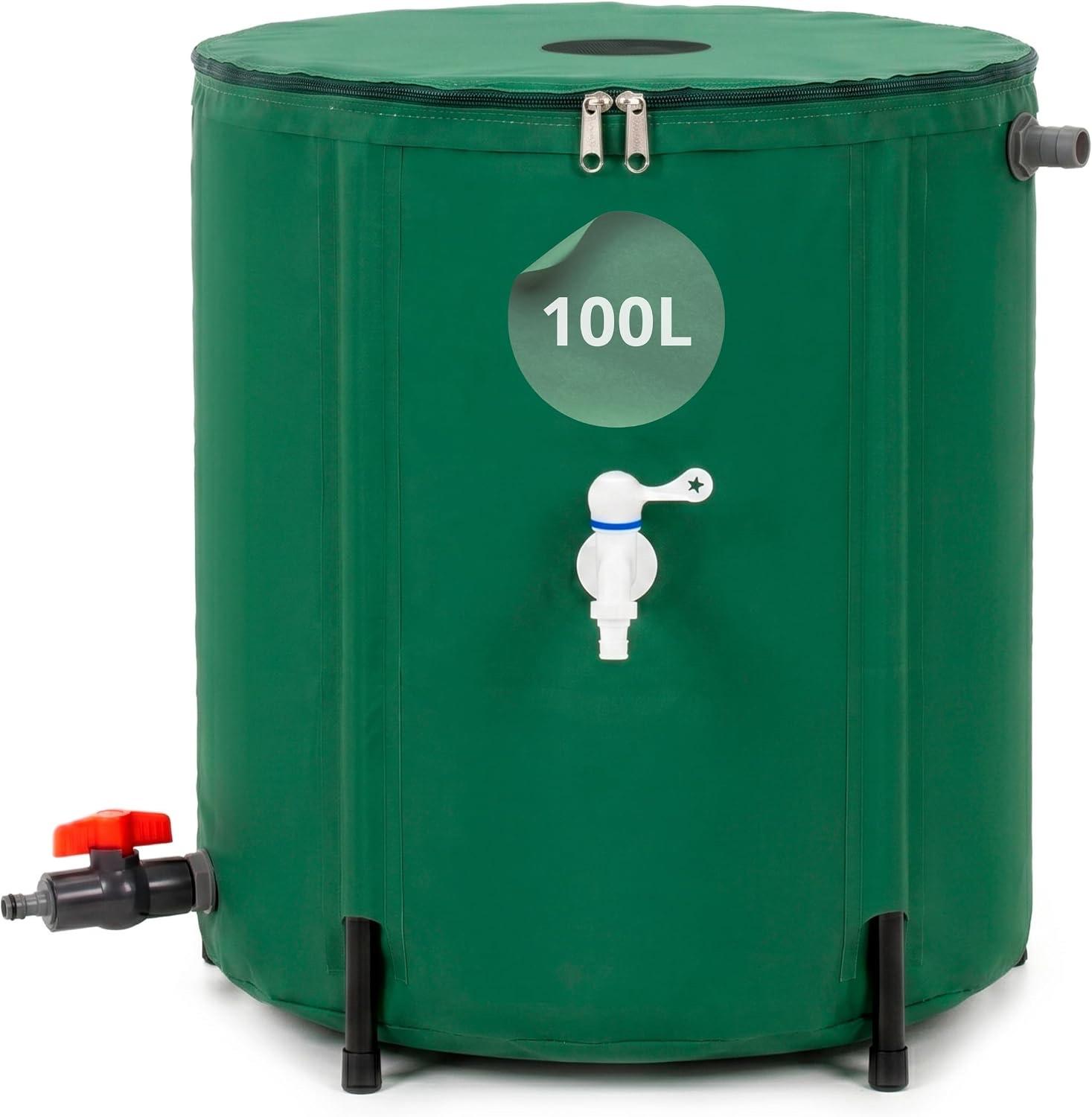 SPRINGOS Regenwassertank 100 L faltbar