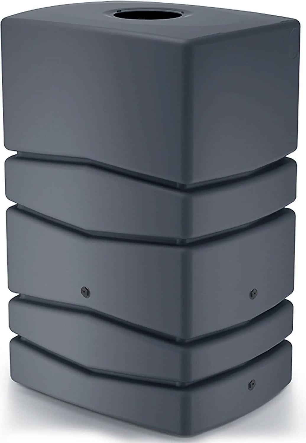 EMIX24.DE Regentonne 450 Liter Anthrazit