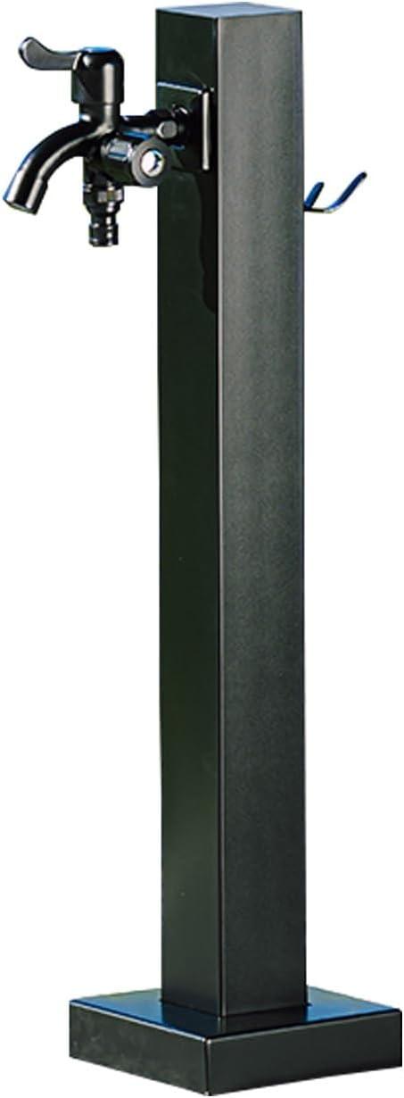 XRRJFYH Wassersäule Schwarz 60 cm Dual Faucet