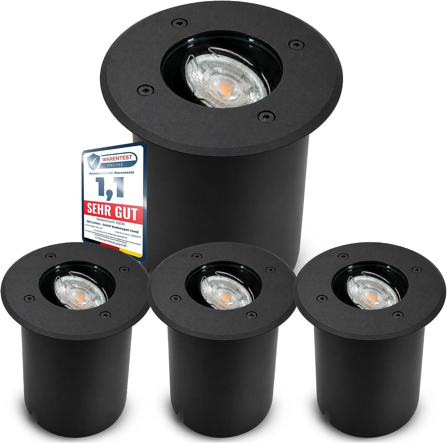 SSC-LUXon JUAVI schwenkbar schwarz 4er