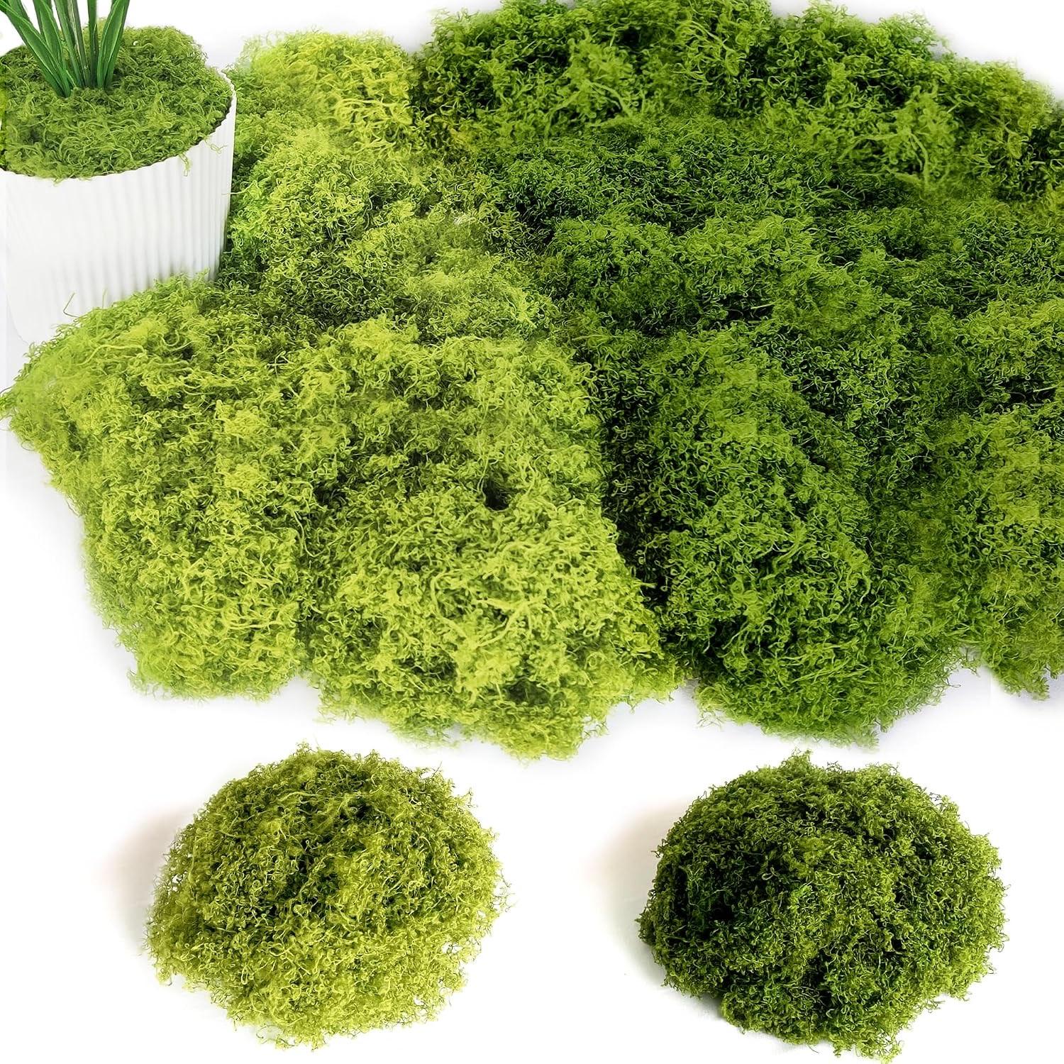 ROLLWAY 100g Kunstmoos zum Dekorieren
