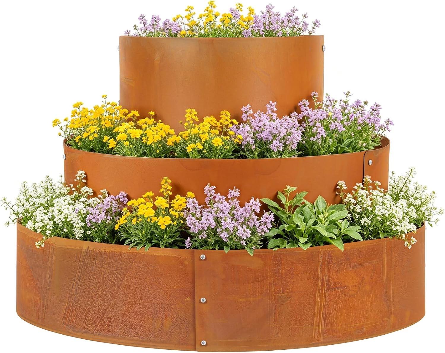 Hocamel Metall-Hochbeet quadratisch 90 cm