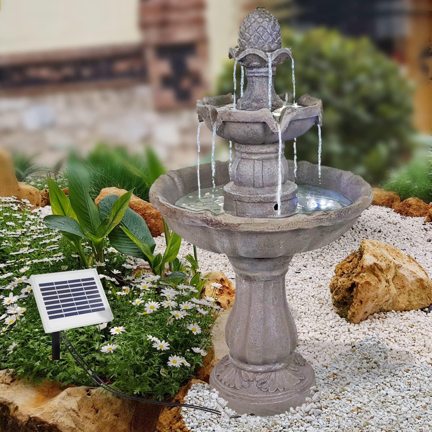 AMUR Solar Asia Garden Zierbrunnen