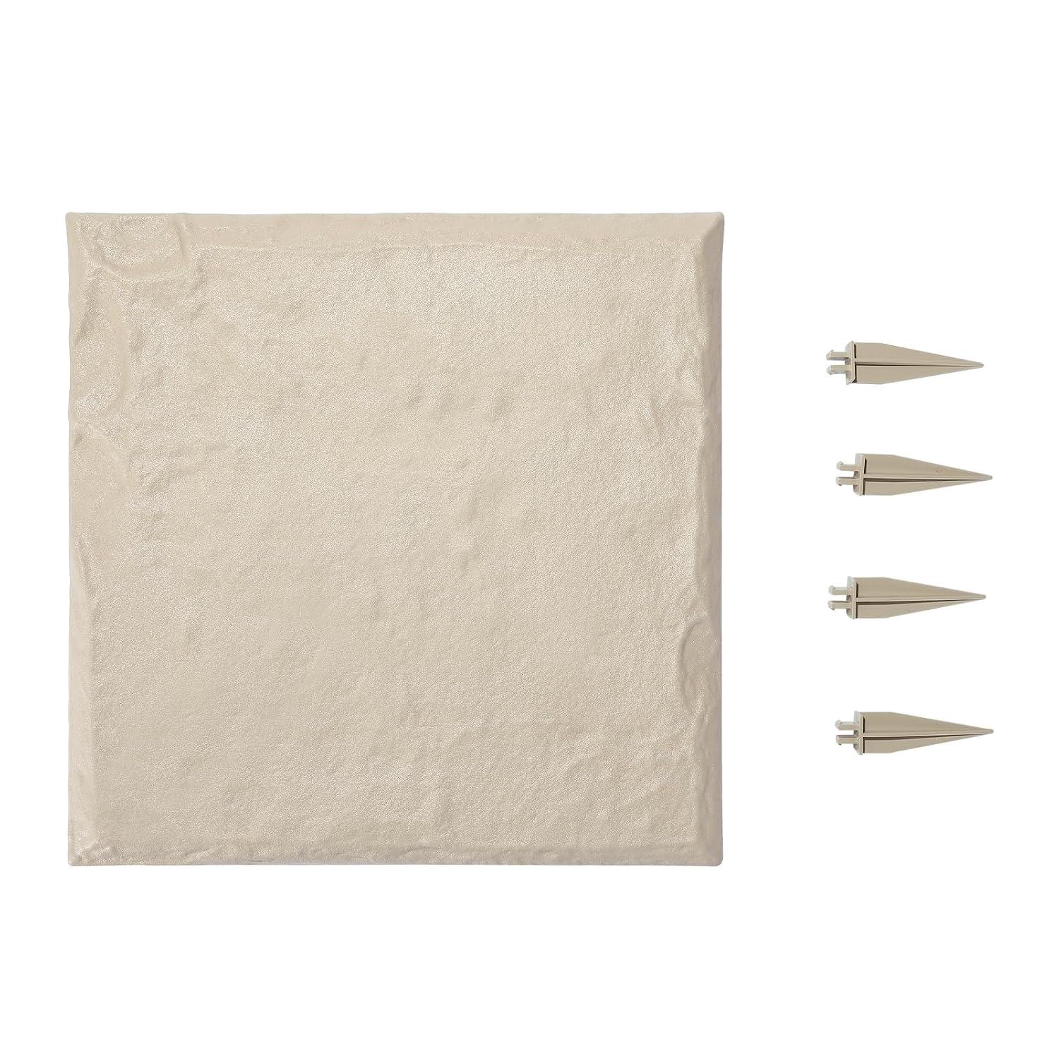 VEVOR Trittsteine 16er PC+ABS beige