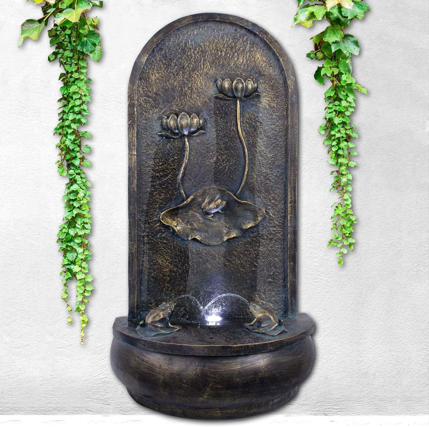 AMUR Wandbrunnen Art Deco 91 cm