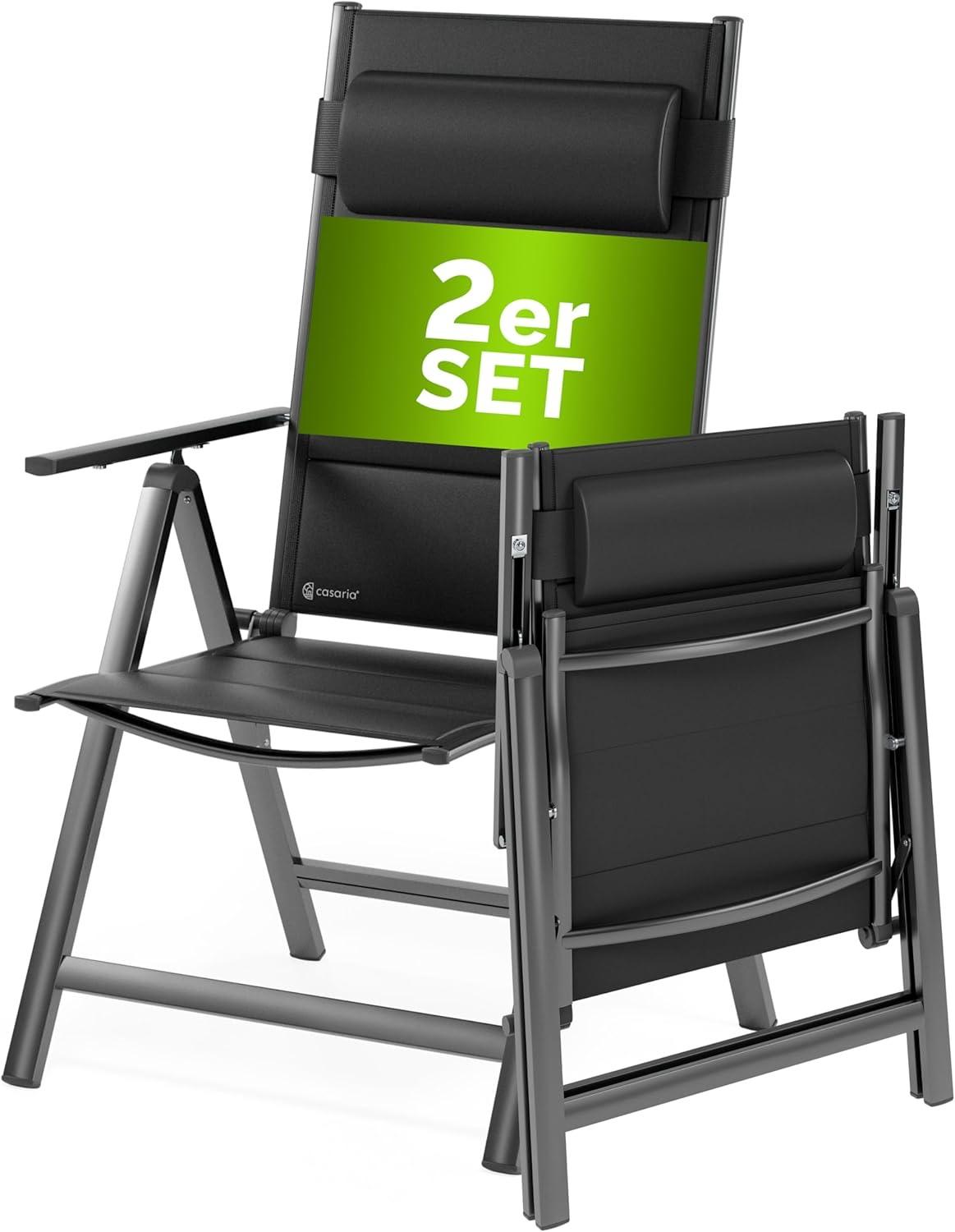 Casaria Bern Premium 2er Set gepolstert
