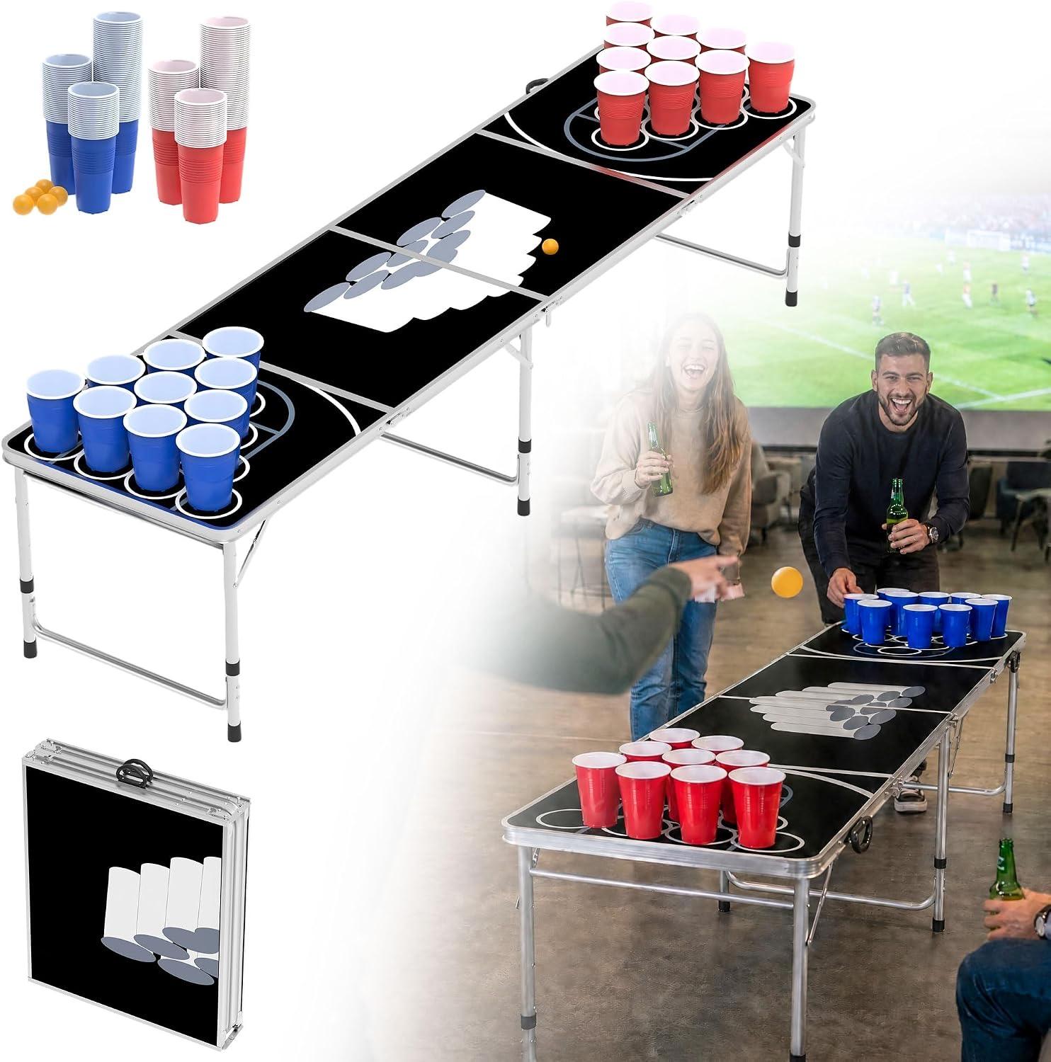 UISEBRT Koffer-Bierpong Set
