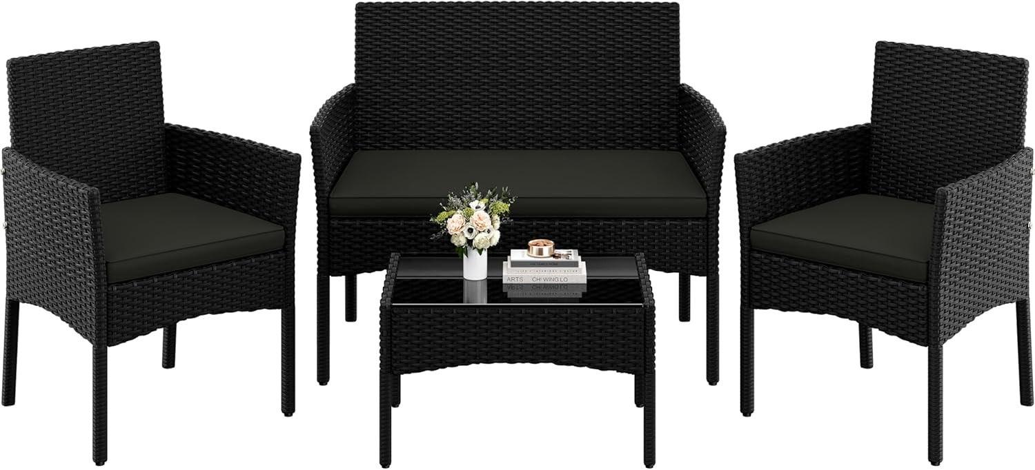 Yaheetech 4-er Lounge Set