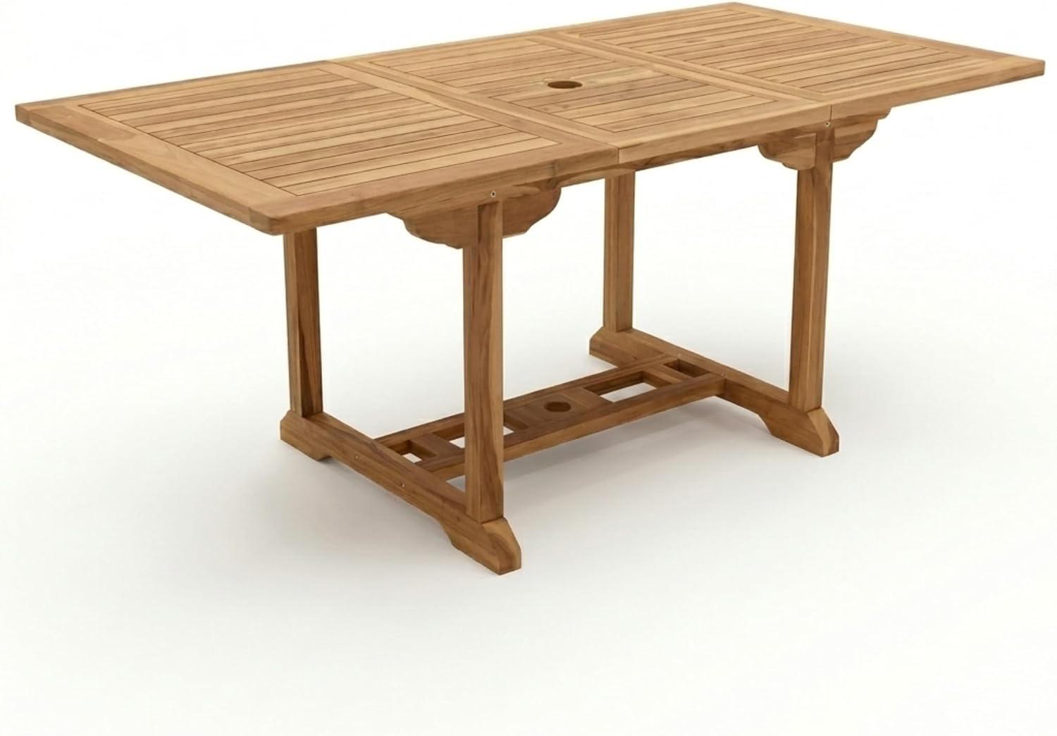 SAM Gartentisch Madera 120-170 cm Teak