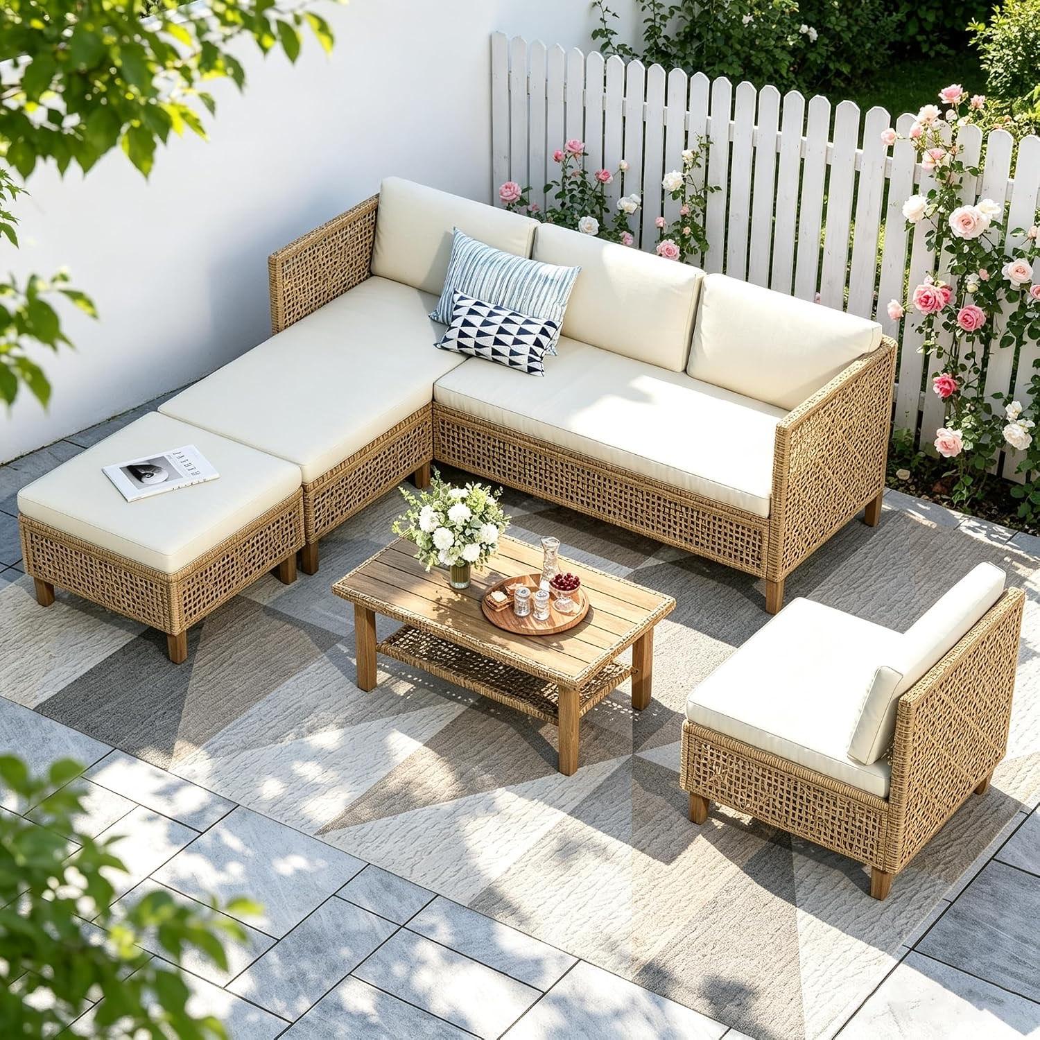 PHI VILLA PHI VILLA 6-Sitzer Chaise Set