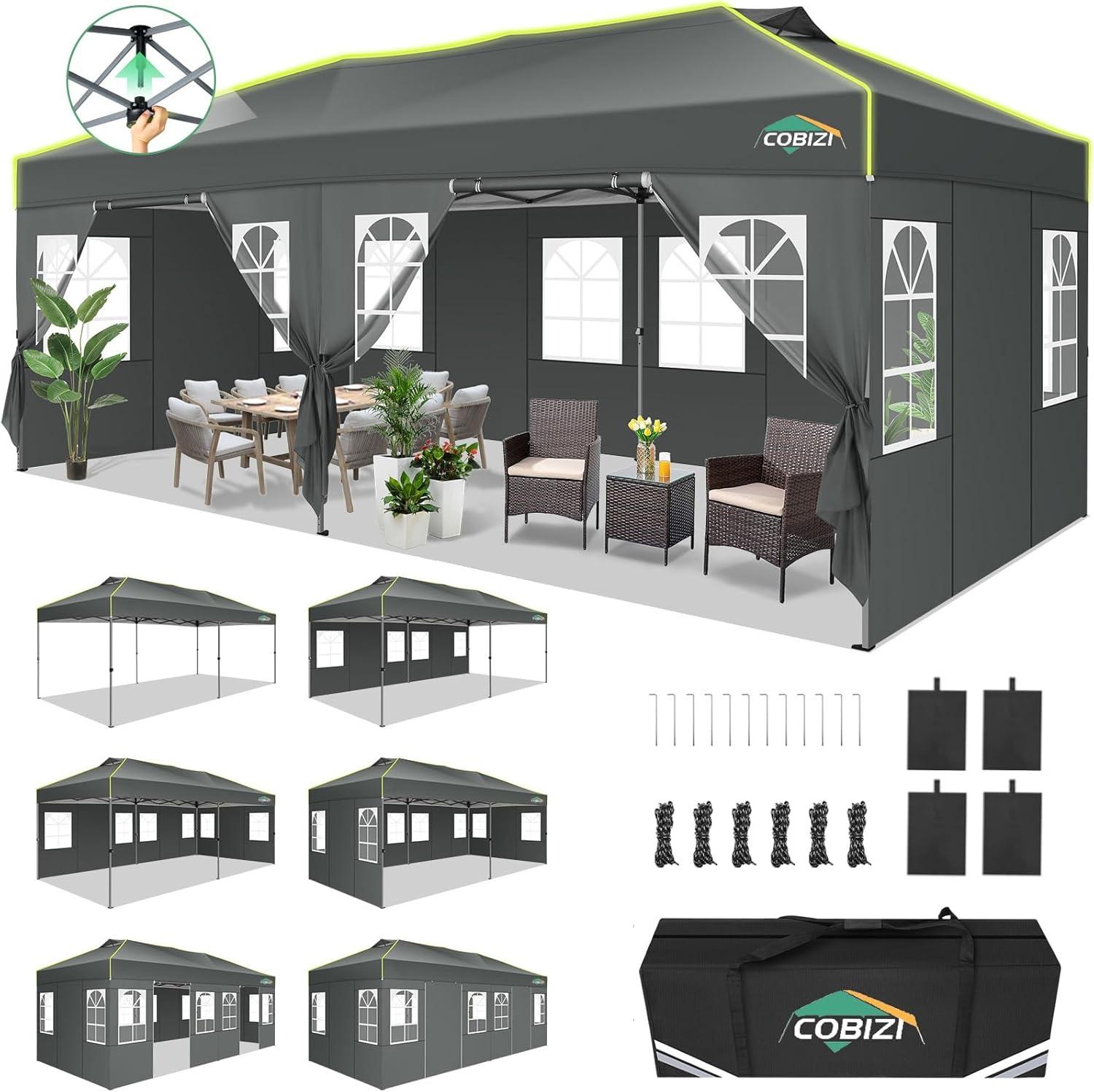 COBIZI Faltpavillon 3×6 m One-Touch