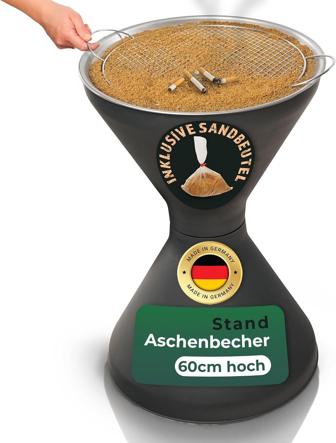 Novaliv Standaschenbecher Kegel 60 cm