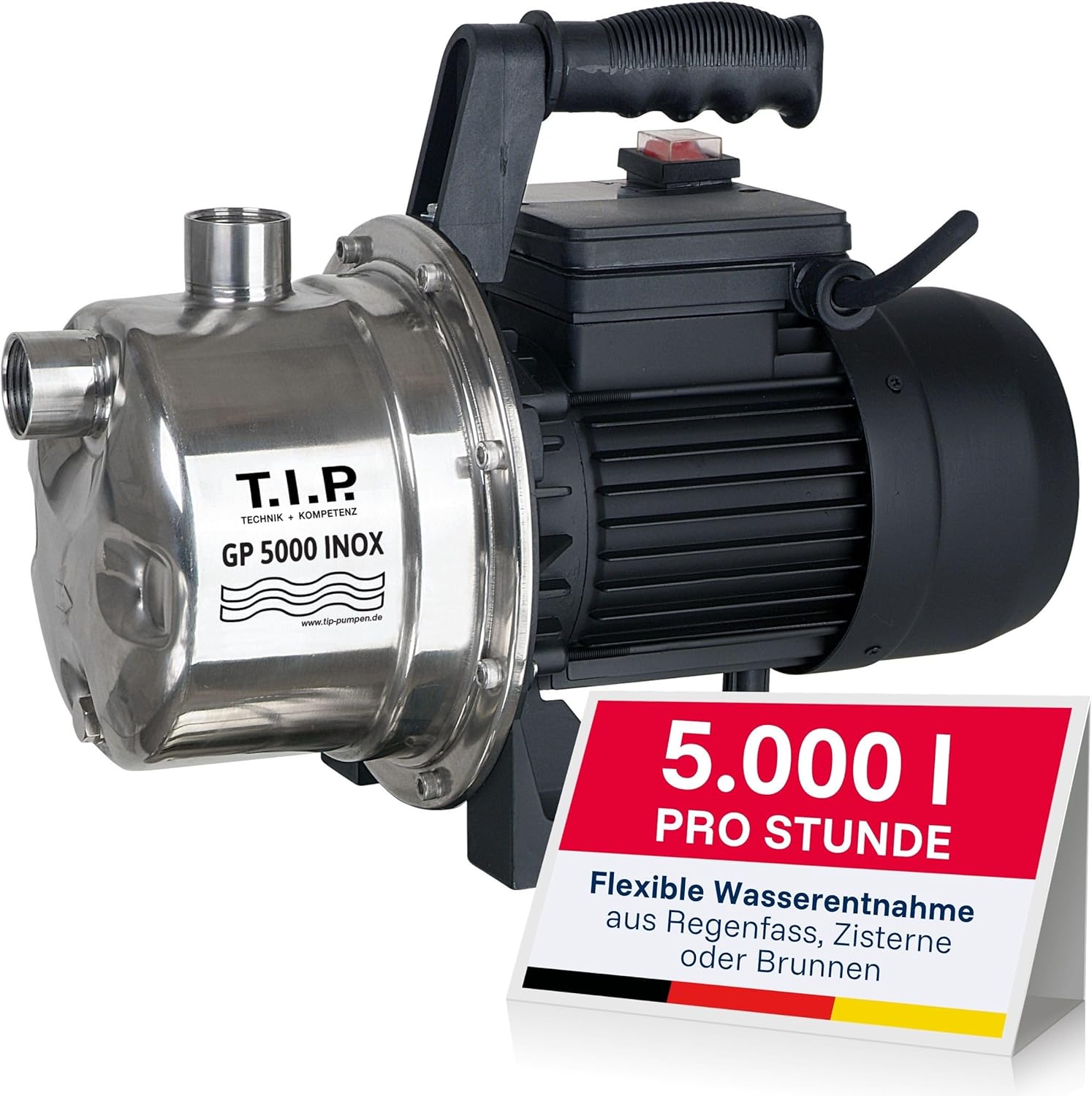 T.I.P. Gartenpumpe Jet 5.000 l/h