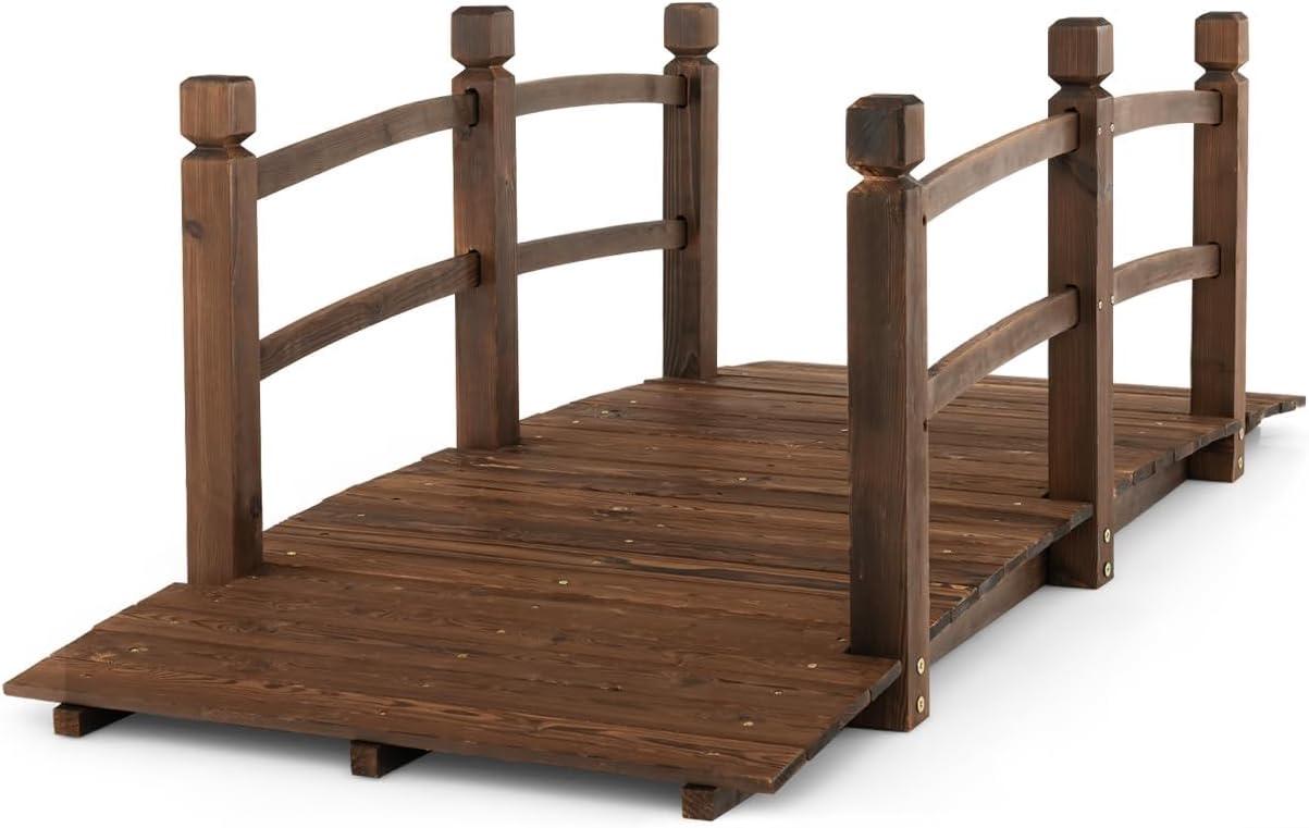 GOPLUS Holzbrücke 172 cm