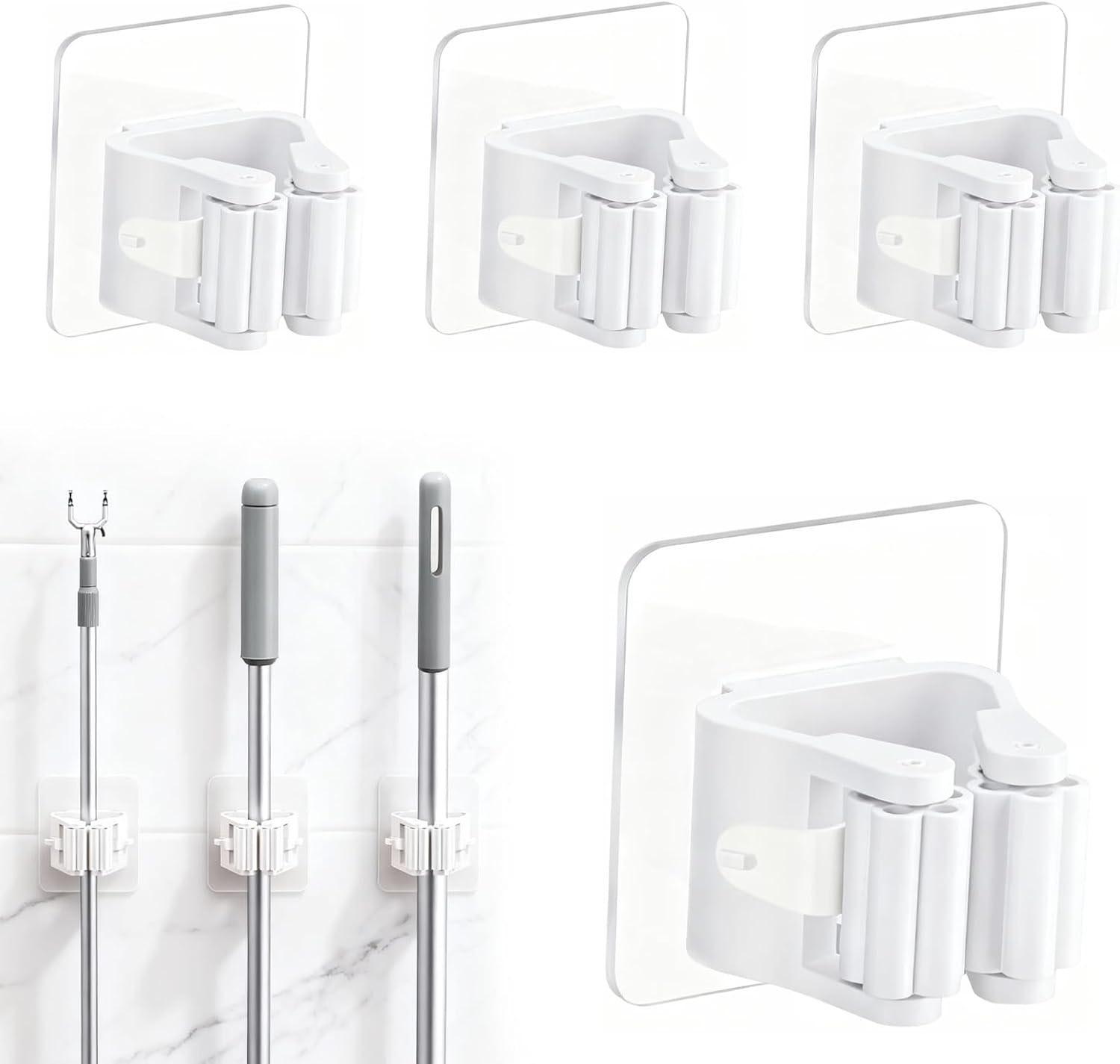 Sekfpnk 4er Klebe-Klemms PVC