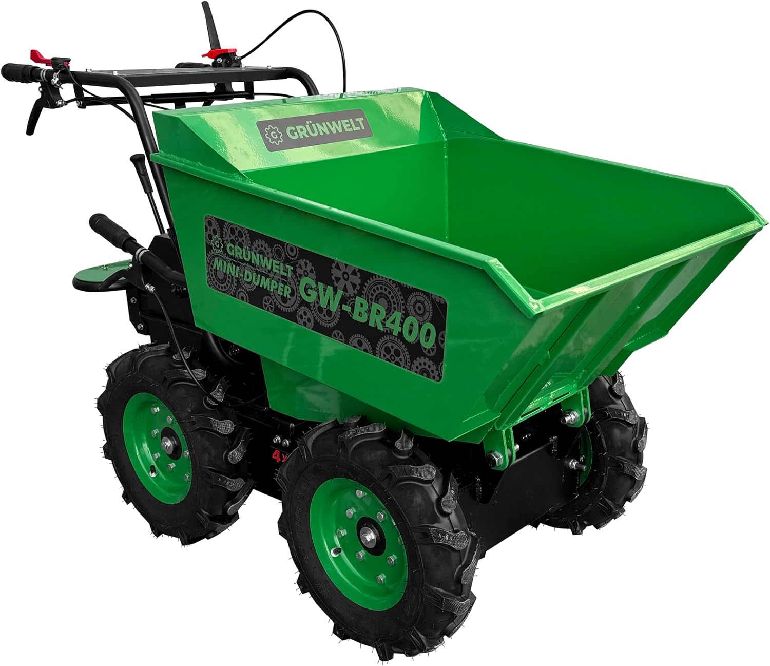 Grünwelt GW-BR400 Allrad-Raddumper