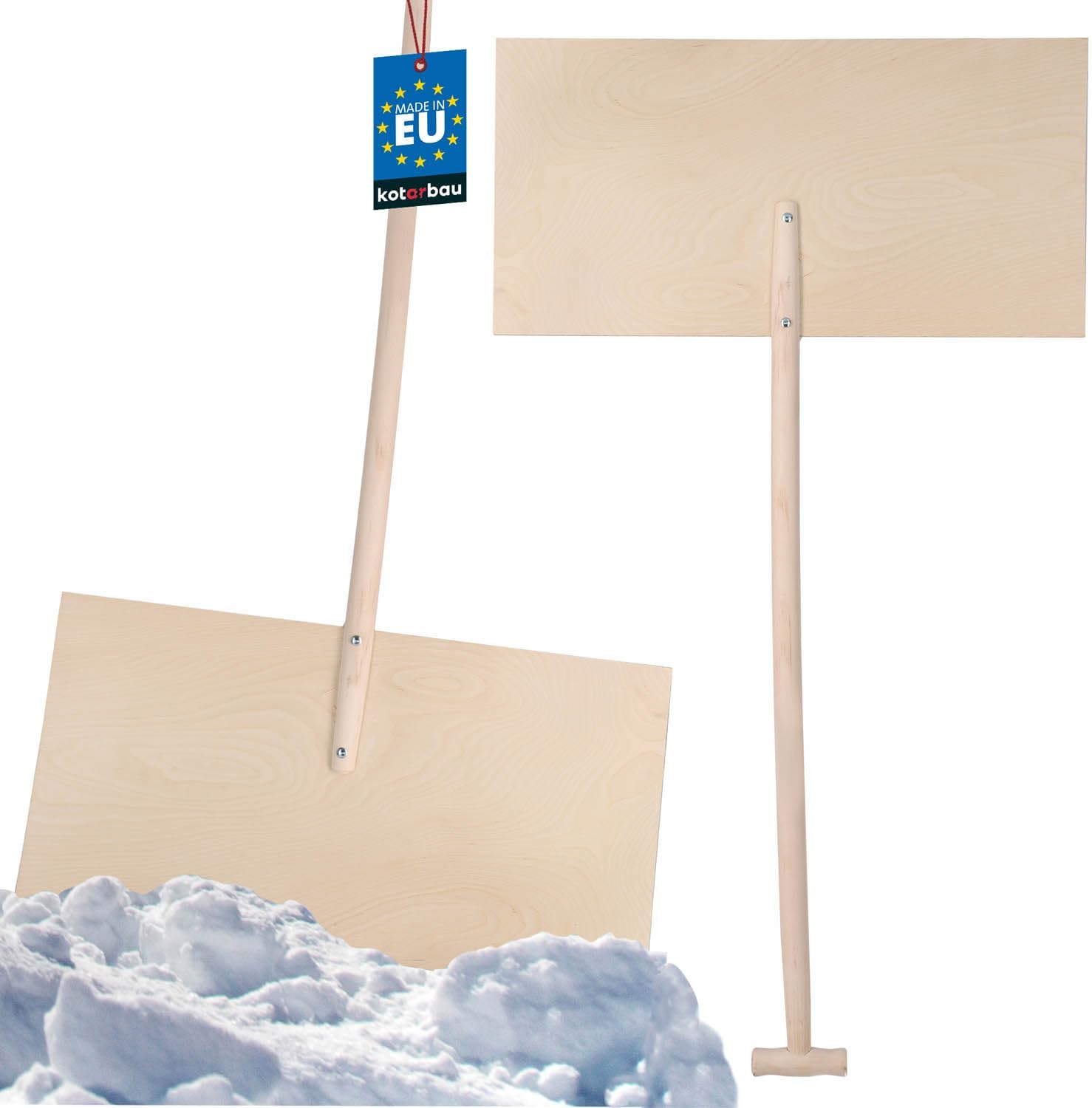 KOTARBAU Schneeschieber Sperrholz 75 cm