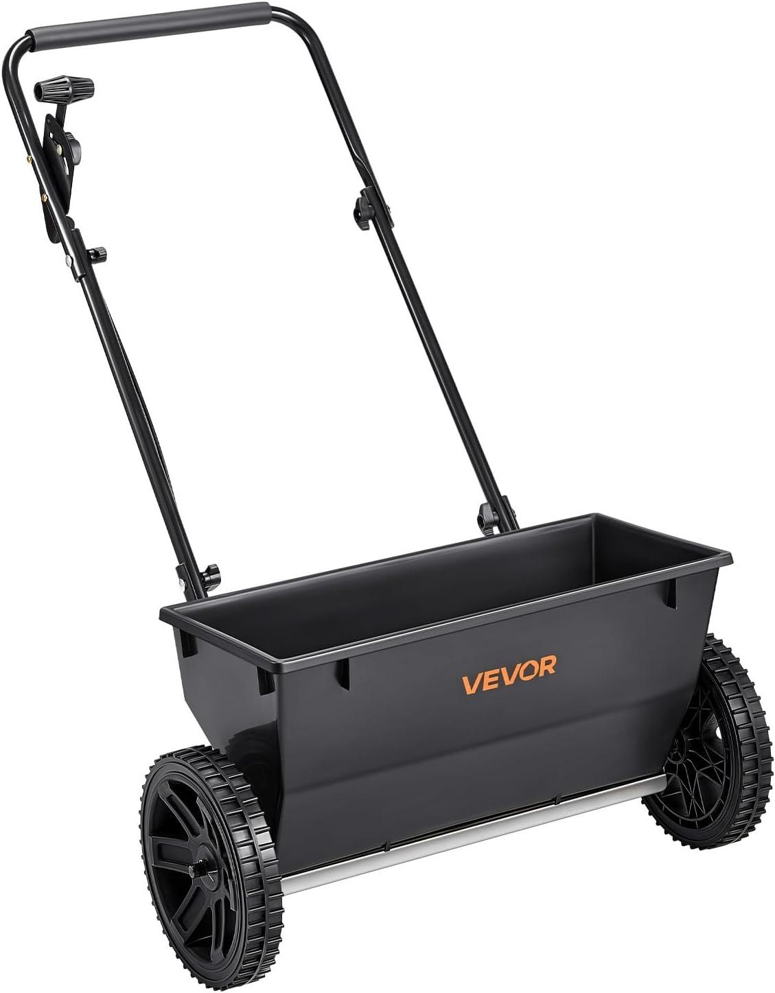 VEVOR Streuwagen Drop Spreader 22,6 kg