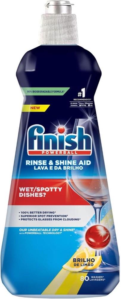 Finish Shine Plus Dry Lemon 6×400 ml