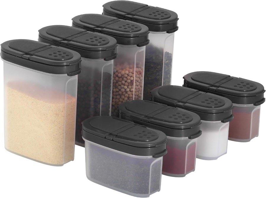 SIGNORA WARE Kunststoff 8er Flip-Top