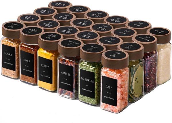 ComSaf Gewürzgläser 24x120 ml