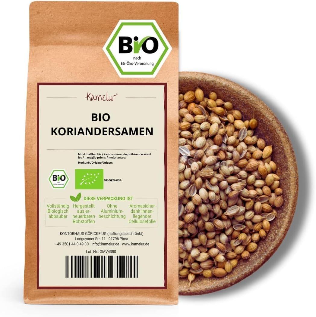 Kamelur Bio Koriandersamen 500 g