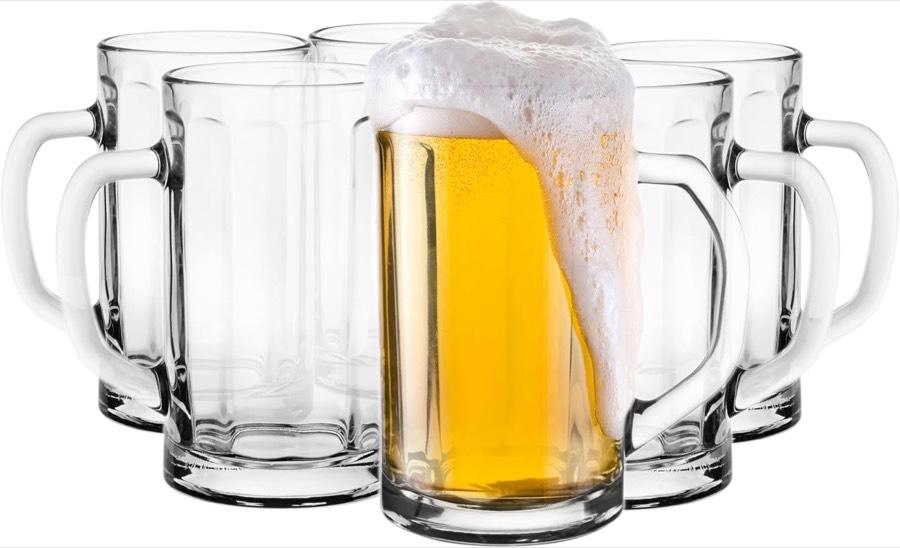 Glasmark Krosno Biergläser 0,3 l 6er
