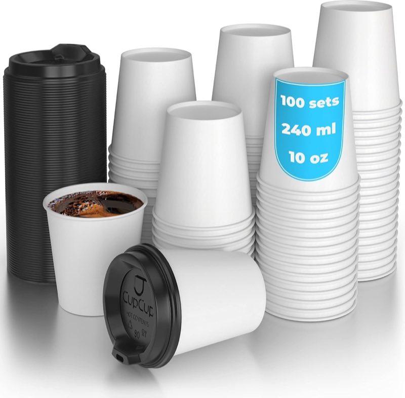 CupCup 240 ml 100er mit Deckel