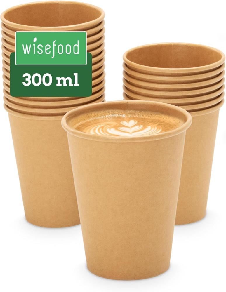 wisefood Kraftbecher 300 ml 50er