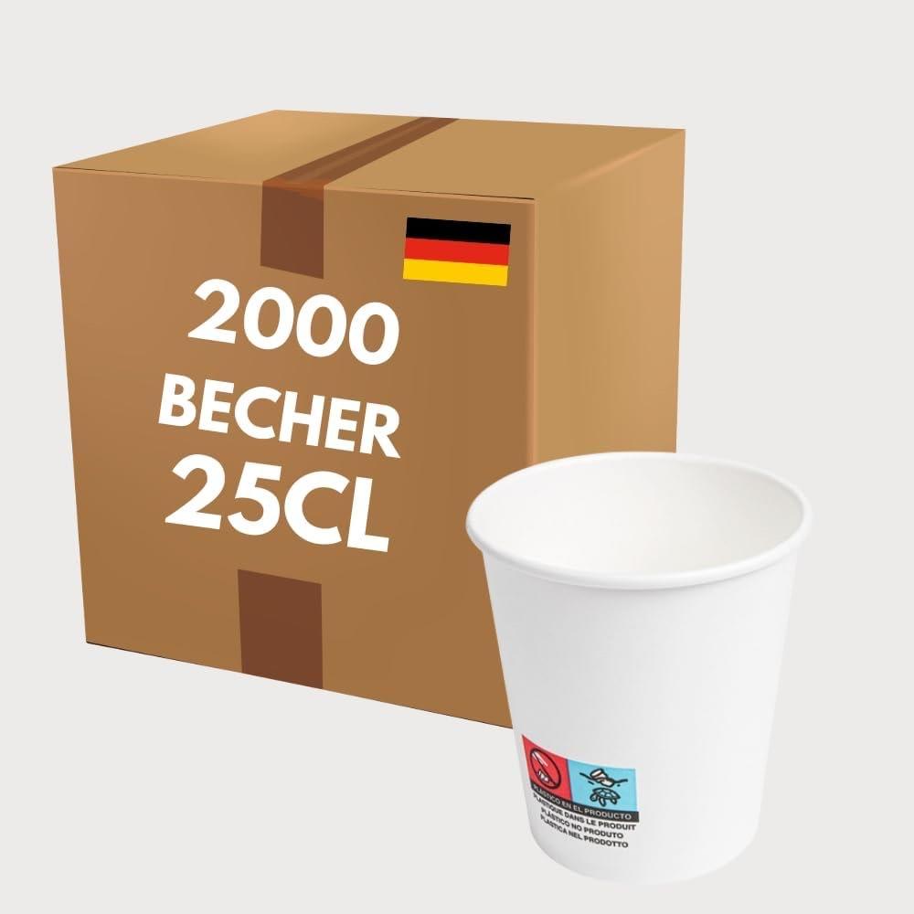 COVR Pappbecher 25 cl 2000er