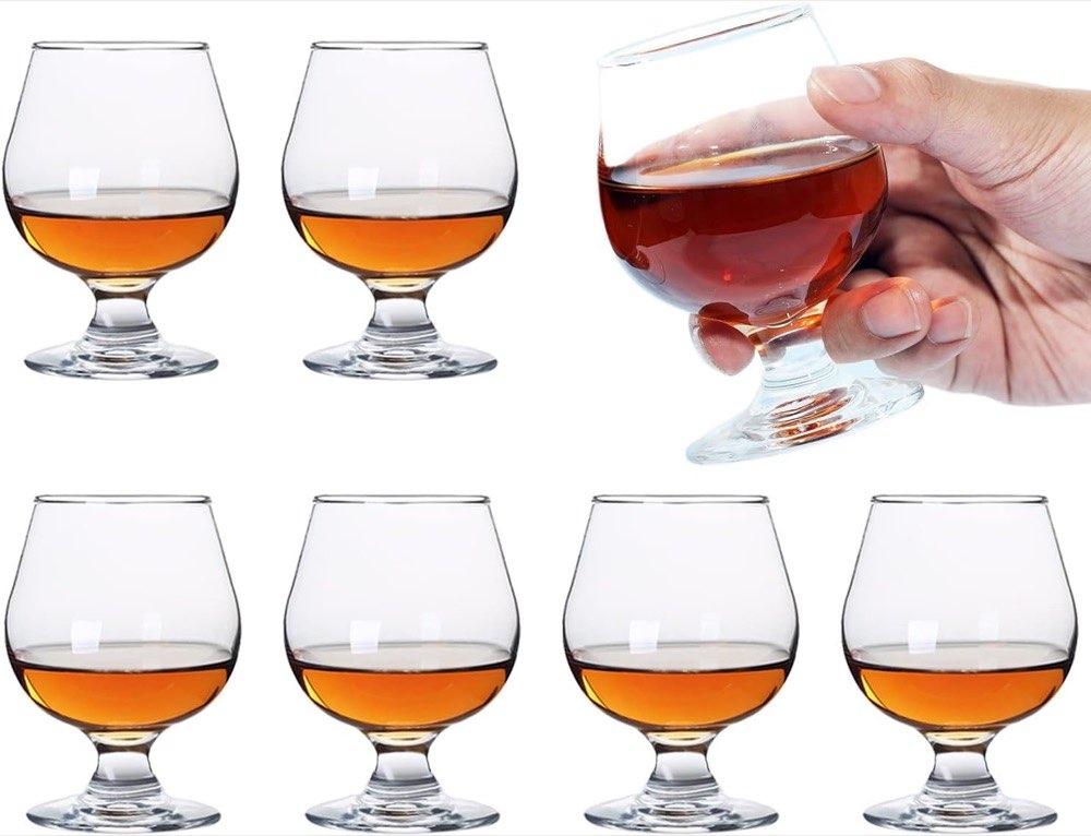 Soopiiso Mini-Brandy-/Cognacgläser 150 ml 6er