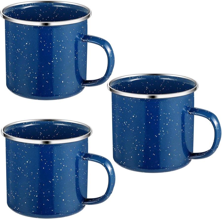 Royouzi Emaille blau Sterne