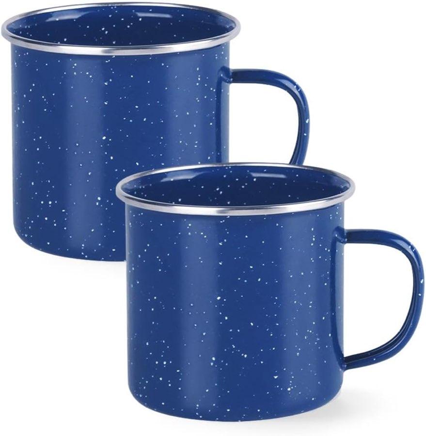 YZROHYI Emaille 2×350 ml Blau