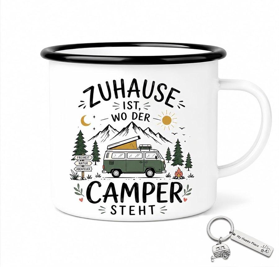 Sukizifa Camping-Emaille + Anhänger