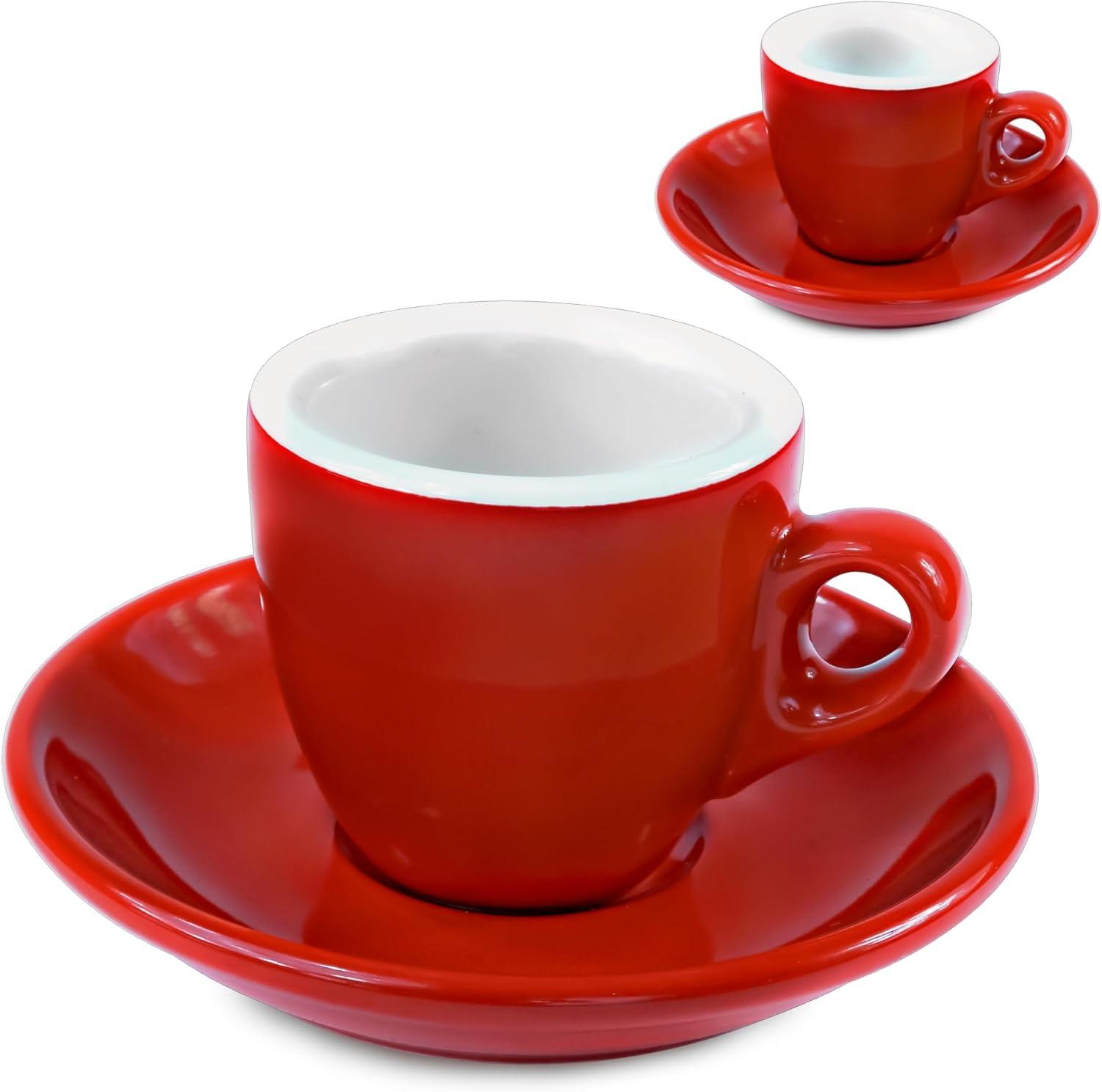 MY Obsession Espressotassen 56 ml dickwandig rot 2er