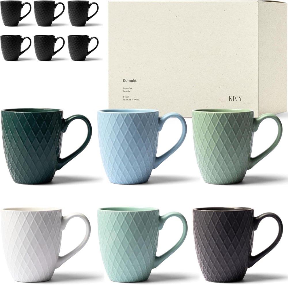 KIVY Keramik 6×400 ml Pastell