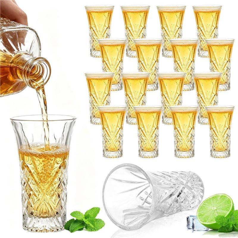 LDHHYH Tequila-/Likörgläser 18er 65 ml